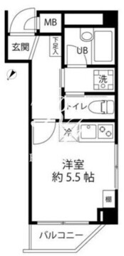 アーデンコート南砂 304 間取り図