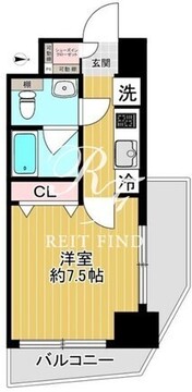 スパシエ蒲田グランドタワー 601 間取り図