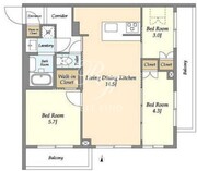 アジールコート練馬中村橋 118 間取り図