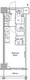 ザ・パークハビオ高円寺レジデンス 410 間取り図