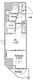 グランパセオ浅草入谷 1201 間取り図