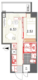 レジデンス西新宿スクエア 603 間取り図