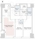 セントラルパークタワー・ラ・トゥール新宿 2901 間取り図