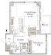 グランフィールド麻布霞町 206 間取り図