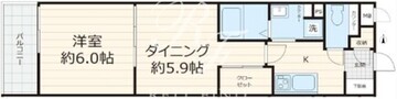 フォセット幡ヶ谷 308 間取り図