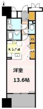 ロイヤルパークスシーサー南千住 605 間取り図