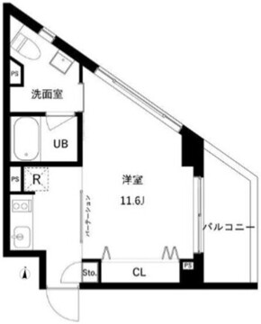 JMFレジデンス世田谷三宿 410 間取り図