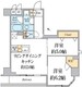 クレストコート志村坂上 501 間取り図