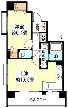 リバーレ自由が丘 201 間取り図