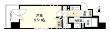 スタイリオ旗の台2 305 間取り図