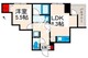 グランパセオ西日暮里 502 間取り図