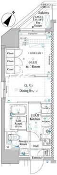 アークマーク巣鴨ｓｔａ． 301 間取り図