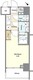 ディームス品川南 508 間取り図