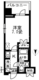 レジディア錦糸町 518 間取り図