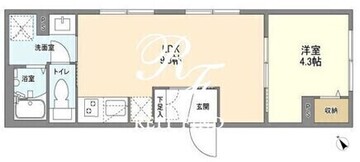 ウェルスクエア二子玉川 403 間取り図