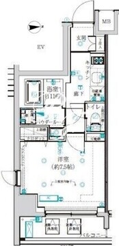 アルテシモレフィナ 506 間取り図