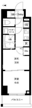 アーバンパーク綾瀬ウエスト 204 間取り図