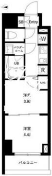 アーバンパーク綾瀬ウエスト 506 間取り図