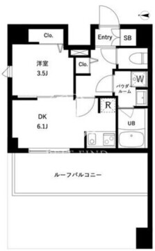 アーバンパーク綾瀬ウエスト 705 間取り図