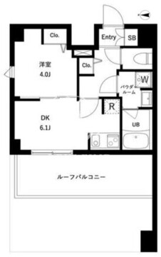 アーバンパーク綾瀬ウエスト 803 間取り図