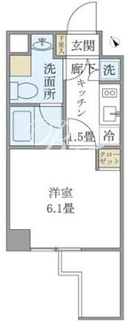 KDXレジデンス門前仲町 702 間取り図