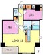 ハウオリ駒込 4B 間取り図