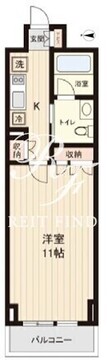 プラティーク清澄白河 216 間取り図