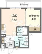 Ｒｅｆｒａｍｅ５池尻大橋 301 間取り図