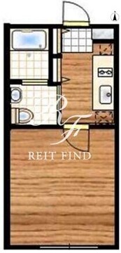 ラピス四谷三丁目 302 間取り図
