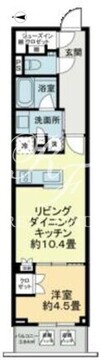 Brun Pilier日本橋 502 間取り図
