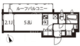 アジールコート東大井 507 間取り図