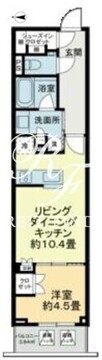 Brun Pilier日本橋 602 間取り図