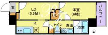 カスタリア蔵前 504 間取り図