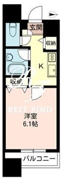 エスティメゾン板橋本町 803 間取り図