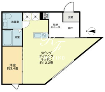 プレアス方南町 301 間取り図