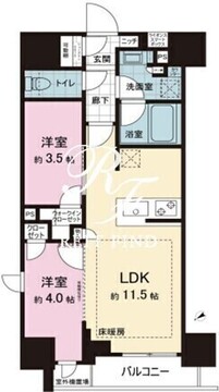 ザ・ライオンズミレス蔵前 901 間取り図