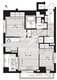 アルブル深川 404 間取り図