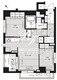 アルブル深川 503 間取り図