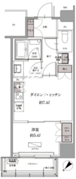 SKナインティ門前仲町 903 間取り図