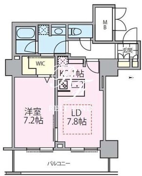 ロイヤルパークスタワー南千住 1113 間取り図