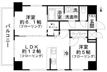 西田マンション 901 間取り図