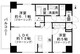 西田マンション 901 間取り図