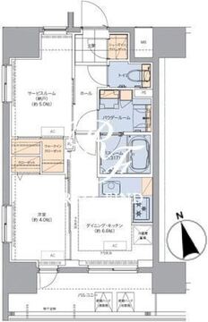 トラディティオ門前仲町 901 間取り図