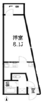 エアータワー大塚 503 間取り図