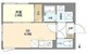 ウェルスクエア方南町2 402 間取り図
