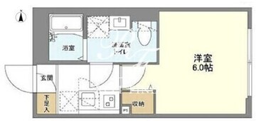 ウェルスクエア方南町2 104 間取り図