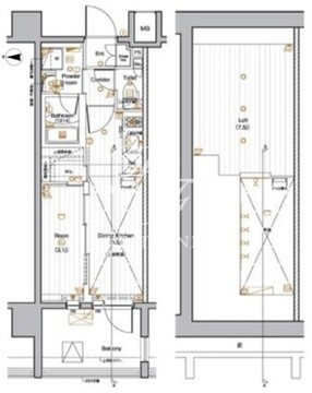 プレミアムキューブ池袋本町 706 間取り図