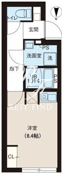レピュア早稲田レジデンス 201 間取り図