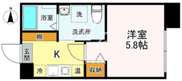 レピュア大森レジデンス 101 間取り図