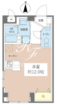レピュア池上レジデンス 302 間取り図